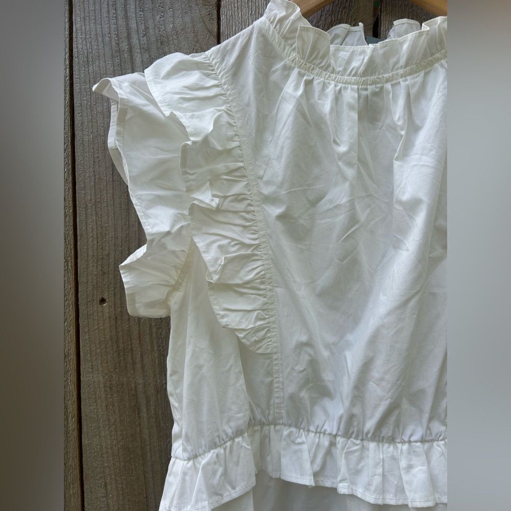 Pinch Summer White Ruffle Dress - Picture 5 of 7